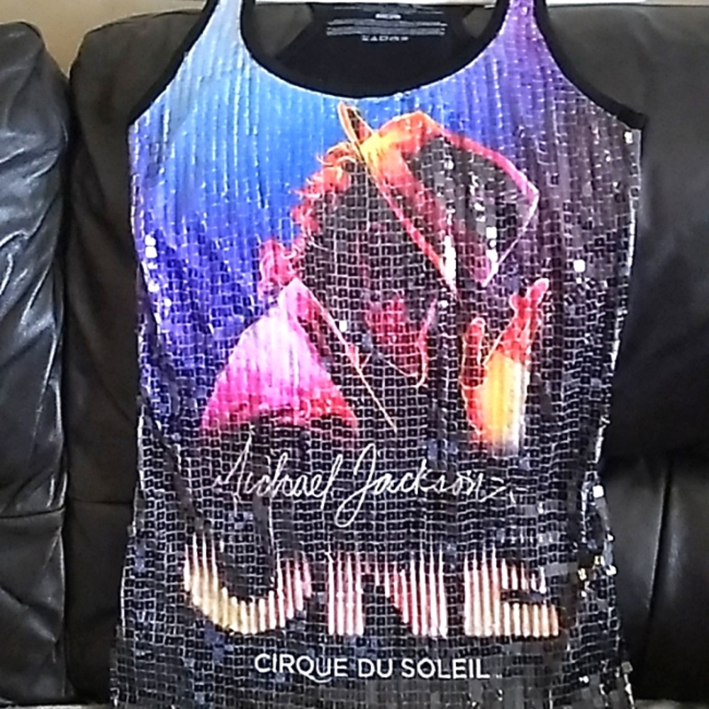 Michael Jackson - Cirque Du Soleil - Small Tank Top